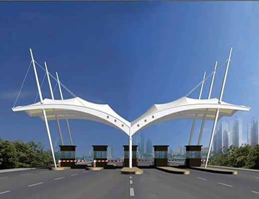 高速公路收费站膜结构